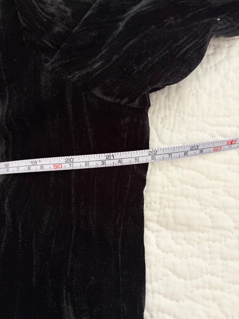 Point Zero Black Velvet Blazer Jacket Size L - Picture 5 of 8